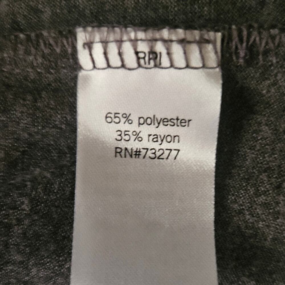 Gray Rhinestone Embellished Tee Size XL - Picture 4 of 4
